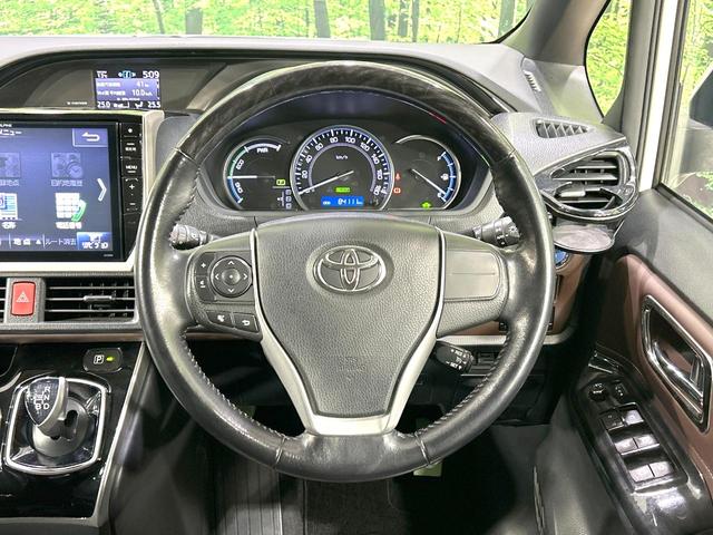 エスクァイア ハイブリッドGi 禁煙車 TRDエアロ フリップダウン BIG-X10インチナビ 両側電動スライドドア バックカメラ クルコン ウッドコンビステアリング リアオートエアコン ETC ドラレコ スマートキー オートライト(12枚目)