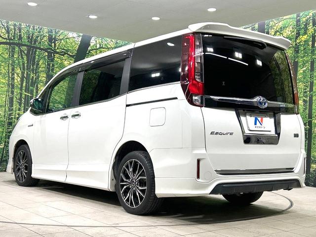 エスクァイア ハイブリッドGi 禁煙車 TRDエアロ フリップダウン BIG-X10インチナビ 両側電動スライドドア バックカメラ クルコン ウッドコンビステアリング リアオートエアコン ETC ドラレコ スマートキー オートライト(45枚目)