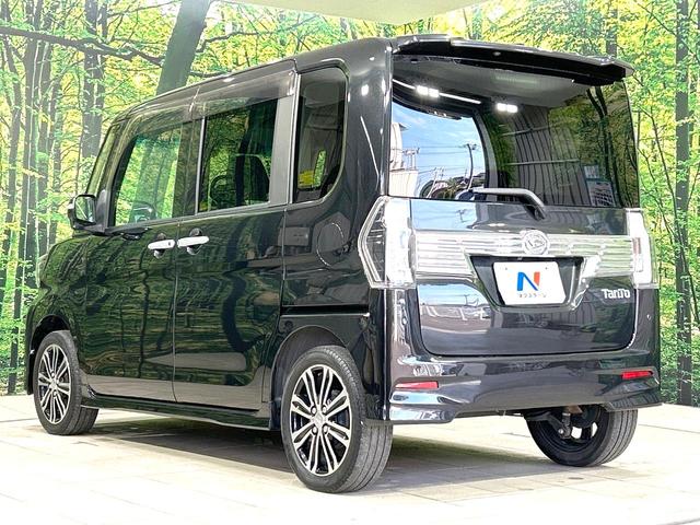 タント カスタムＲＳ　トップエディションＳＡＩＩＩ　後期型　禁煙車　ターボ　両側電動ドア　純正８型ナビ　バックカメラ　衝突軽減装置　ハーフレザー　シートヒーター　コーナーセンサー　スマートキー　ＬＥＤヘッド　ＥＴＣ　オートライト　革巻きハンドル（53枚目）