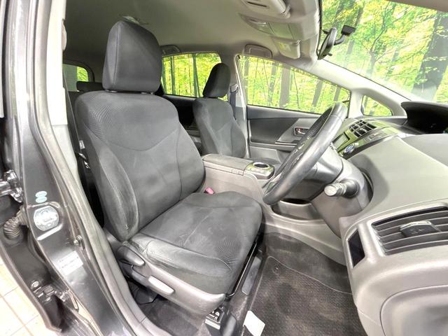 プリウスアルファ S チューン ブラック 禁煙車 純正ナビ バックカメラ 寒冷地仕様 スマートキー ETC オートライト オートエアコン 純正16インチアルミ Bluetooth CD DVD再生 地デジ フォグライト 電動格納ミラー(8枚目)