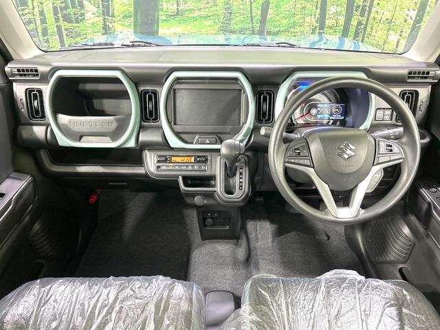 ハスラー ハイブリッドＧ　届出済未使用車　衝突軽減装置　アダプティブクルーズ　スマートキー　ＬＥＤヘッド　オートハイビーム　車線逸脱警報　オートライト　オートエアコン　シートヒーター　アイドリングストップ　プライバシーガラス（2枚目）