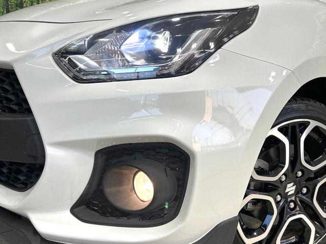 スイフトスポーツ ベースグレード 禁煙車 6MT車 純正8型ナビ 全周囲カメラ 衝突軽減装置 アダプティブクルーズ シートヒーター ドラレコ コーナーセンサー スマートキー LEDヘッド ETC オートライト 純正17インチAW(12枚目)