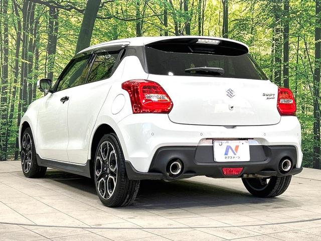 スイフトスポーツ ベースグレード 禁煙車 6MT車 純正8型ナビ 全周囲カメラ 衝突軽減装置 アダプティブクルーズ シートヒーター ドラレコ コーナーセンサー スマートキー LEDヘッド ETC オートライト 純正17インチAW(57枚目)