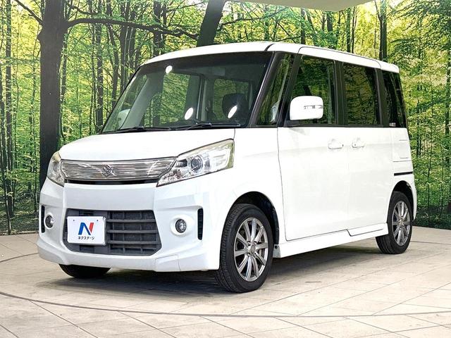 スペーシアカスタム TS 禁煙車 10型ナビ バックカメラ 両側電動ドア スマートキー HIDヘッド ビルトインETC オートライト オートエアコン Bluetooth DVD再生 HIDフォグ 革巻きハンドル 電動格納ミラー(51枚目)