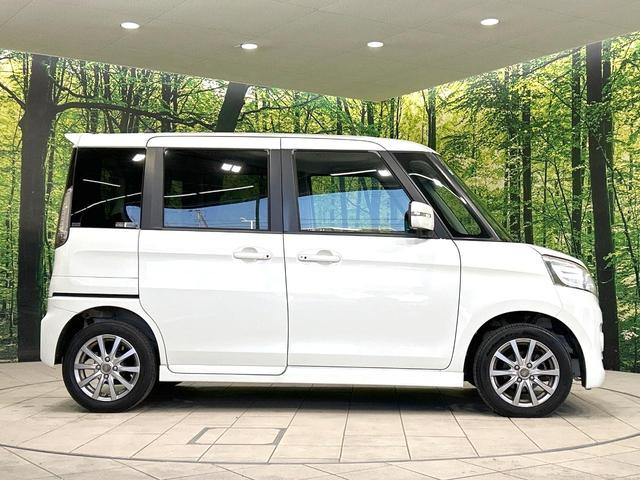 スペーシアカスタム TS 禁煙車 10型ナビ バックカメラ 両側電動ドア スマートキー HIDヘッド ビルトインETC オートライト オートエアコン Bluetooth DVD再生 HIDフォグ 革巻きハンドル 電動格納ミラー(54枚目)