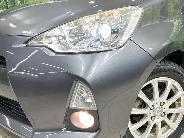 アクア S 純正SDナビ 禁煙車 スマートキー LEDヘッド オートライト オートエアコン Bluetooth CD再生 DVD再生 フルセグ 15インチアルミホイール フロントフォグライト 盗難防止システム(12枚目)