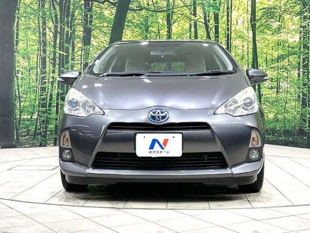 アクア S 純正SDナビ 禁煙車 スマートキー LEDヘッド オートライト オートエアコン Bluetooth CD再生 DVD再生 フルセグ 15インチアルミホイール フロントフォグライト 盗難防止システム(14枚目)