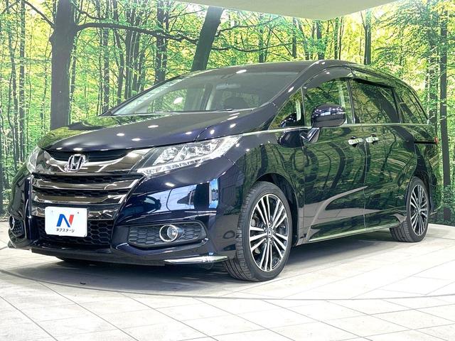 オデッセイ アブソルート メーカー純正ナビ バックカメラ 両側電動ドア 衝突軽減装置 ハーフレザーシート スマートキー LEDヘッド ETC クルコン オートライト オートエアコン 純正18インチアルミ Bluetooth(30枚目)