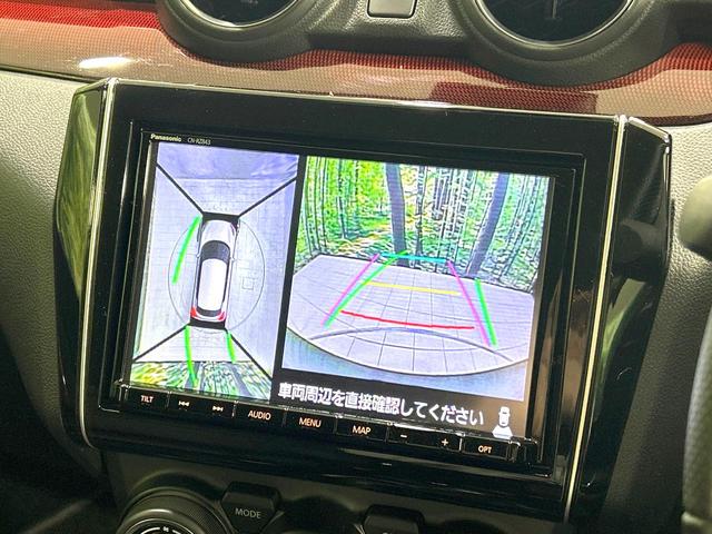 スイフトスポーツ ベースグレード MT車 ターボ フルエアロ 純正SDナビ 全周囲カメラ 衝突被害軽減システム シートヒーター スマートキー LEDヘッド ビルトインETC クルコン オートハイビーム 車線逸脱警報 オートライト(6枚目)