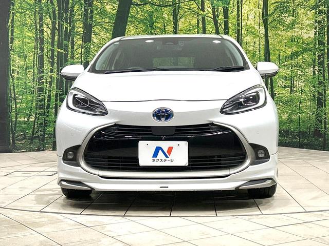 アクア Ｚ　モデリスタフルエアロ　純正９型ナビ　全周囲カメラ　衝突被害軽減システム　レーダークルーズ　禁煙車　ハーフレザーシート　パワーシート　ドラレコ　コーナーセンサー　スマートキー　ＬＥＤヘッド　ＥＴＣ（14枚目）