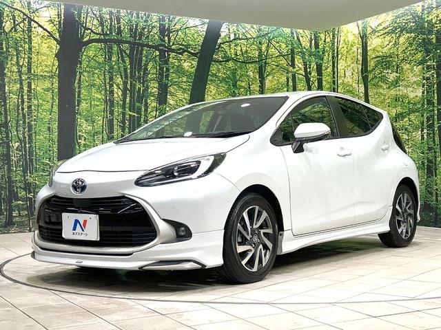 アクア Ｚ　モデリスタフルエアロ　純正９型ナビ　全周囲カメラ　衝突被害軽減システム　レーダークルーズ　禁煙車　ハーフレザーシート　パワーシート　ドラレコ　コーナーセンサー　スマートキー　ＬＥＤヘッド　ＥＴＣ（24枚目）