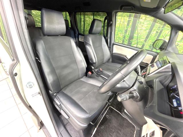 ノア ハイブリッドSi ダブルバイビー 禁煙車 後期型 12.1型後席モニター 純正9型ナビ 両側電動スライドドア バックカメラ 衝突被害軽減システム ハーフレザーシート スマートキー LEDヘッド ETC クルコン 純正16インチアルミ(8枚目)