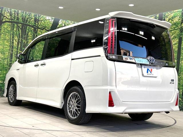 ノア ハイブリッドSi ダブルバイビー 禁煙車 後期型 12.1型後席モニター 純正9型ナビ 両側電動スライドドア バックカメラ 衝突被害軽減システム ハーフレザーシート スマートキー LEDヘッド ETC クルコン 純正16インチアルミ(58枚目)