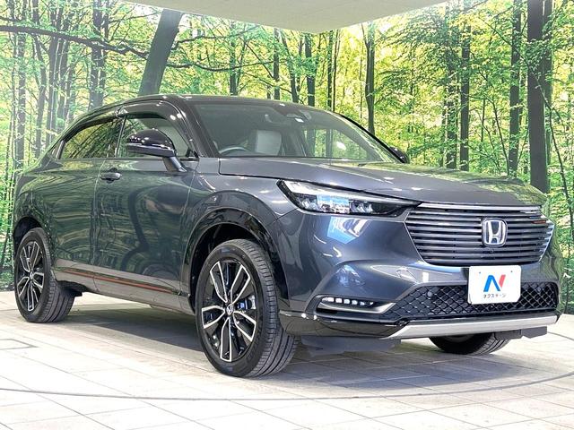 ヴェゼル ｅ：ＨＥＶ　ＰＬａＹ　パノラマルーフ　純正９型ナビ　全周囲カメラ　寒冷地仕様　ホンダセンシング　禁煙車　電動リアゲート　ハーフレザーシート　ドラレコ　スマートキー　コーナーセンサー　ＬＥＤヘッド　ＥＴＣ　純正１８インチＡＷ（16枚目）