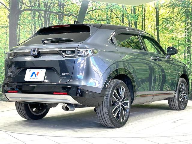 ヴェゼル ｅ：ＨＥＶ　ＰＬａＹ　パノラマルーフ　純正９型ナビ　全周囲カメラ　寒冷地仕様　ホンダセンシング　禁煙車　電動リアゲート　ハーフレザーシート　ドラレコ　スマートキー　コーナーセンサー　ＬＥＤヘッド　ＥＴＣ　純正１８インチＡＷ（17枚目）