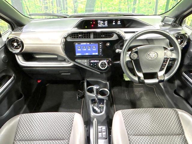 アクア クロスオーバー グラム 禁煙車 純正SDナビ バックカメラ フルセグTV Bluetooth接続 ETC 衝突被害軽減装置 スマートキー シートヒーター LEDヘッドライト オートマチックハイビーム 電動格納ミラー(2枚目)