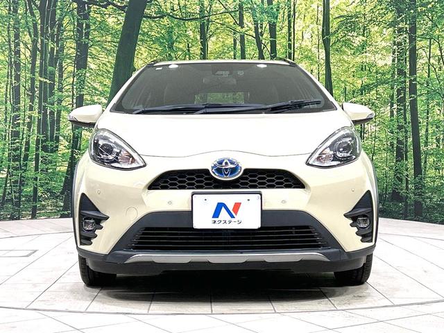 アクア クロスオーバー グラム 禁煙車 純正SDナビ バックカメラ フルセグTV Bluetooth接続 ETC 衝突被害軽減装置 スマートキー シートヒーター LEDヘッドライト オートマチックハイビーム 電動格納ミラー(14枚目)