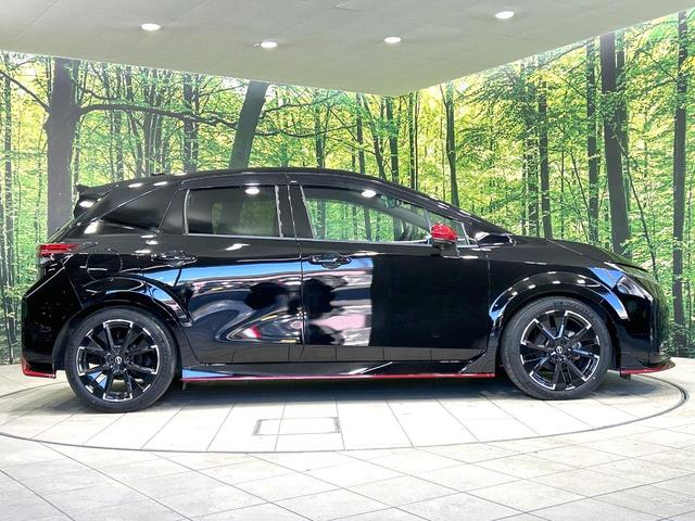 オーラ ニスモ　フルエアロ　全周囲カメラ　衝突被害軽減システム　プロパイロット　禁煙車　ハーフレザーシート　シートヒーター　ドラレコ　コーナーセンサー　スマートキー　ＬＥＤヘッド　ＥＴＣ２．０　純正１７インチアルミ（27枚目）