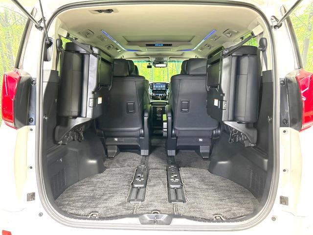 アルファード ２．５Ｓ　Ｃパッケージ　後期型　禁煙車　純正１０．５インチナビ　バックカメラ　ＣＤ／ＤＶＤ／フルセグ　Ｂｌｕｅｔｏｏｔｈ　衝突軽減装置　サンルーフ　フリップダウン　レーダクルーズ　シートベンチレーション　パワーバックドア（65枚目）