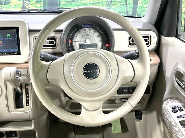 アルトラパン Ｓ　禁煙車　ナビ　ＣＤ／ＤＶＤ／フルセグ　Ｂｌｕｅｔｏｏｔｈ　衝突軽減装置　シートヒーター　スマートキー　ＥＴＣ　ＨＩＤヘッド　盗難防止装置　プライバシーガラス　電動格納ミラー　横滑防止装置（11枚目）