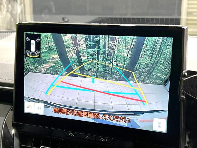 カローラツーリング ハイブリッド　ダブルバイビー　禁煙車　純正１０．５インチナビ　バックカメラ　衝突軽減装置　レーダクルーズ　シートヒーター　ステアリングヒーター　ＥＴＣ　スマートキー　ＬＥＤヘッド　革巻きステアリング　純正１７インチＡＷ（4枚目）