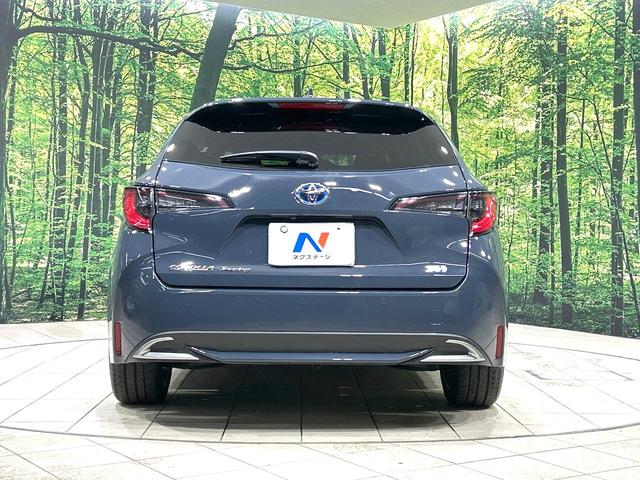 カローラツーリング ハイブリッド　ダブルバイビー　禁煙車　純正１０．５インチナビ　バックカメラ　衝突軽減装置　レーダクルーズ　シートヒーター　ステアリングヒーター　ＥＴＣ　スマートキー　ＬＥＤヘッド　革巻きステアリング　純正１７インチＡＷ（15枚目）