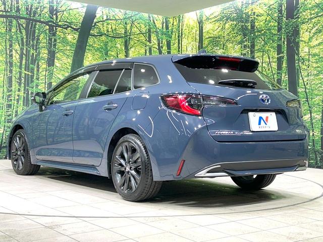 カローラツーリング ハイブリッド　ダブルバイビー　禁煙車　純正１０．５インチナビ　バックカメラ　衝突軽減装置　レーダクルーズ　シートヒーター　ステアリングヒーター　ＥＴＣ　スマートキー　ＬＥＤヘッド　革巻きステアリング　純正１７インチＡＷ（40枚目）