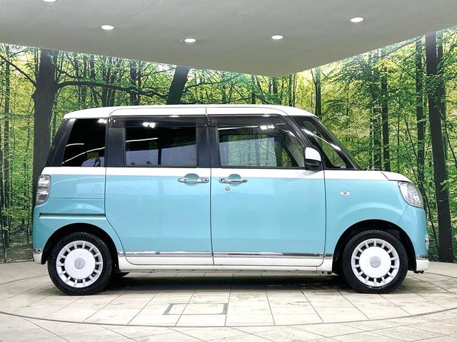 ムーヴキャンバス Ｇメイクアップ　ＳＡＩＩ　４ＷＤ　禁煙車　純正ナビ　バックカメラ　両側電動スライドドア　衝突軽減装置　スマートキー　ＥＴＣ　ドラレコ　ＬＥＤヘッド　ＬＥＤフォグ　オートライト　オートエアコン　電度格納ミラー　盗難防止装置（45枚目）