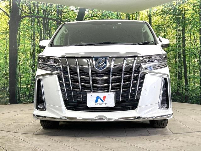 アルファードハイブリッド ＳＲ　Ｃパッケージ　４ＷＤ　後期型　禁煙車　純正９インチディスプレイオーディオ　バックカメラ　Ｂｌｕｅｔｏｏｔｈ　フルセグ　ツインムーンルーフ　モデリスタエアロ　両側電動ドア　後席モニター　衝突軽減装置　１００Ｖ電源（16枚目）