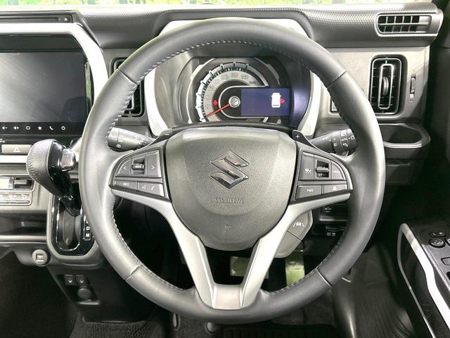 ハスラー ハイブリッドＸターボ　ターボ　禁煙車　純正９インチナビ　全周囲カメラ　ＣＤ／ＤＶＤ／フルセグ　Ｂｌｕｅｔｏｏｔｈ　衝突軽減装置　ＬＥＤヘッド／フォグ　オートマチックハイビーム　レーダークルーズ　ＥＴＣ　シートヒーター（12枚目）