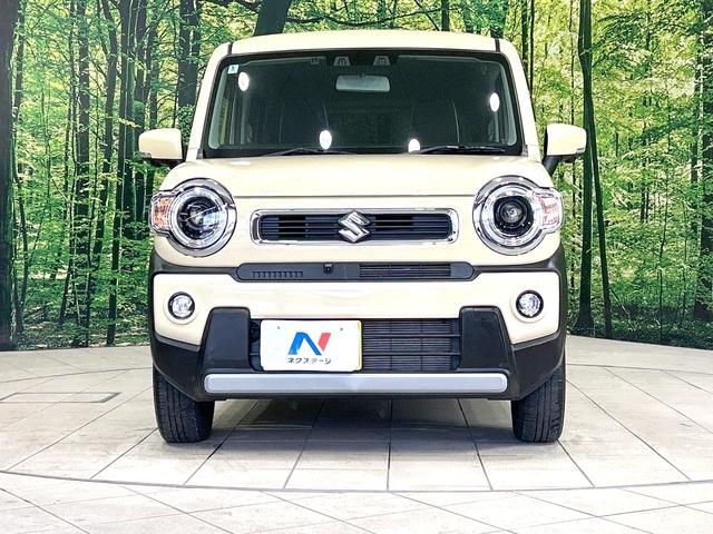 ハスラー ハイブリッドＸターボ　ターボ　禁煙車　純正９インチナビ　全周囲カメラ　ＣＤ／ＤＶＤ／フルセグ　Ｂｌｕｅｔｏｏｔｈ　衝突軽減装置　ＬＥＤヘッド／フォグ　オートマチックハイビーム　レーダークルーズ　ＥＴＣ　シートヒーター（15枚目）