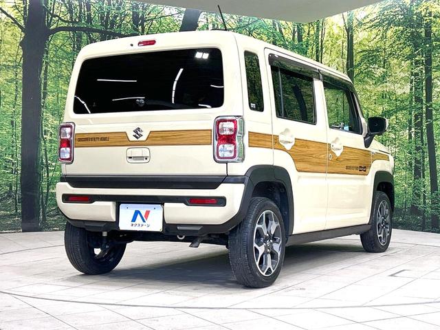 ハスラー ハイブリッドＸターボ　ターボ　禁煙車　純正９インチナビ　全周囲カメラ　ＣＤ／ＤＶＤ／フルセグ　Ｂｌｕｅｔｏｏｔｈ　衝突軽減装置　ＬＥＤヘッド／フォグ　オートマチックハイビーム　レーダークルーズ　ＥＴＣ　シートヒーター（18枚目）