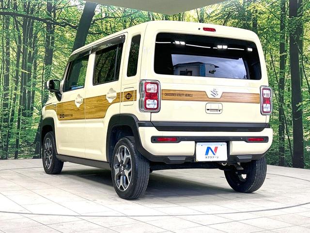 ハスラー ハイブリッドＸターボ　ターボ　禁煙車　純正９インチナビ　全周囲カメラ　ＣＤ／ＤＶＤ／フルセグ　Ｂｌｕｅｔｏｏｔｈ　衝突軽減装置　ＬＥＤヘッド／フォグ　オートマチックハイビーム　レーダークルーズ　ＥＴＣ　シートヒーター（32枚目）