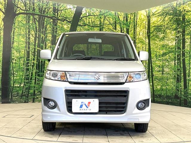 ワゴンＲスティングレー Ｘ　４ＷＤ　禁煙車　シートヒーター　スマートキー　オーディオ　オートエアコン　電動格納ミラー　ＨＩＤヘッド　純正１４インチＡＷ　革巻きステアリング　ベンチシート　盗難防止装置　プライバシーガラス（14枚目）