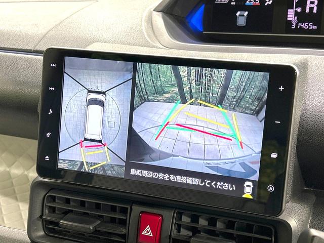 タント Ｘターボ　ターボ　純正９型ナビ　全周囲カメラ　電動スライドドア　衝突軽減装置　アダプティブクルーズ　スマートキー　シートヒーター　スマートキー　純正１４インチＡＷ　革巻きステアリング　オートライト　ＬＥＤヘッド（4枚目）