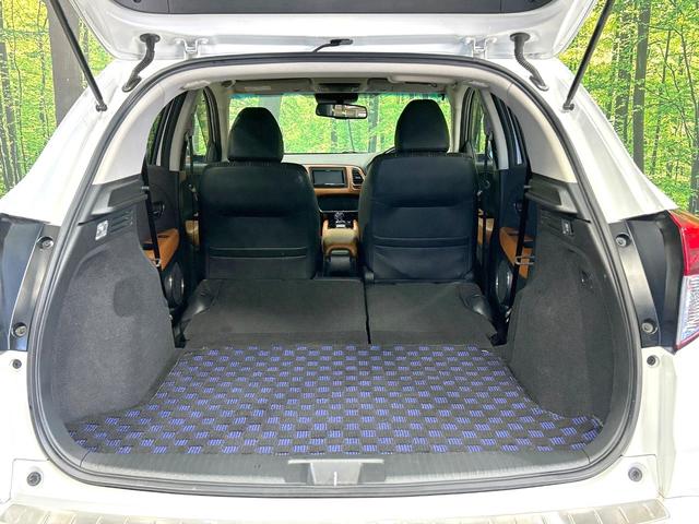 ヴェゼル ハイブリッドＺ　禁煙車　モデューロ１６インチホイール　茶内装　寒冷地仕様　ナビ　バックカメラ　衝突軽減装置　クルーズコントロール　シートヒーター　ＬＥＤヘッド　コーナーセンサー　ＥＴＣ　ルーフレール　フルセグ（47枚目）