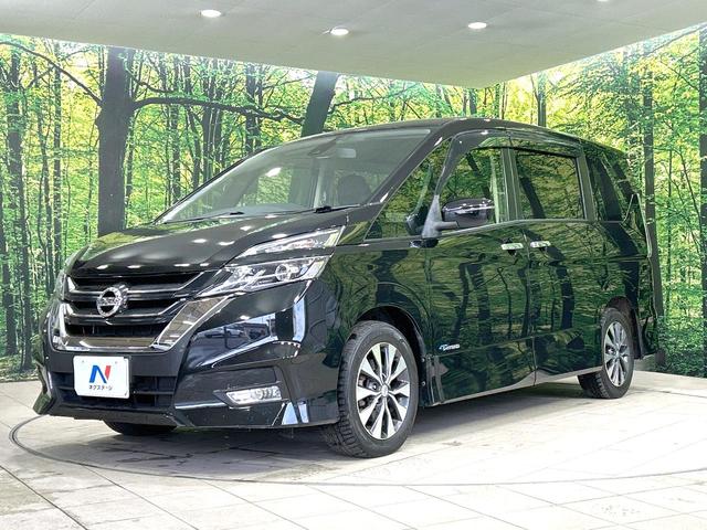 セレナ ハイウェイスターＧ　ハンズフリー　両側電動ドア　純正ＳＤナビ　後部モニター　禁煙車　バックカメラ　衝突軽減装置　８人乗　スマートキー　ＬＥＤヘッド　ＥＴＣ　純正１６インチＡＷ　オートライト　オートエアコン　リアエアコン（26枚目）