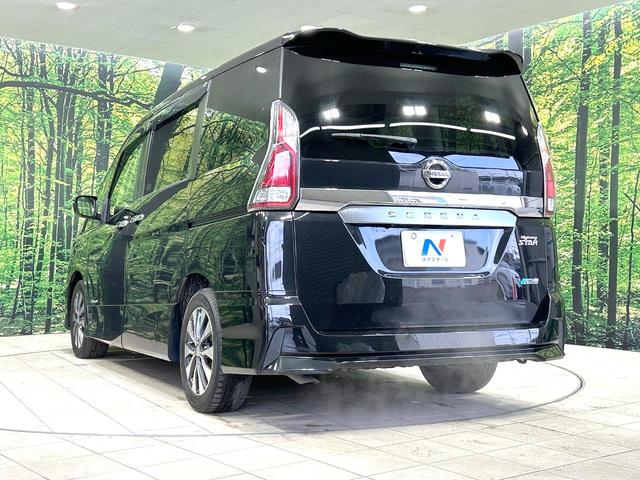 セレナ ハイウェイスターＧ　ハンズフリー　両側電動ドア　純正ＳＤナビ　後部モニター　禁煙車　バックカメラ　衝突軽減装置　８人乗　スマートキー　ＬＥＤヘッド　ＥＴＣ　純正１６インチＡＷ　オートライト　オートエアコン　リアエアコン（29枚目）