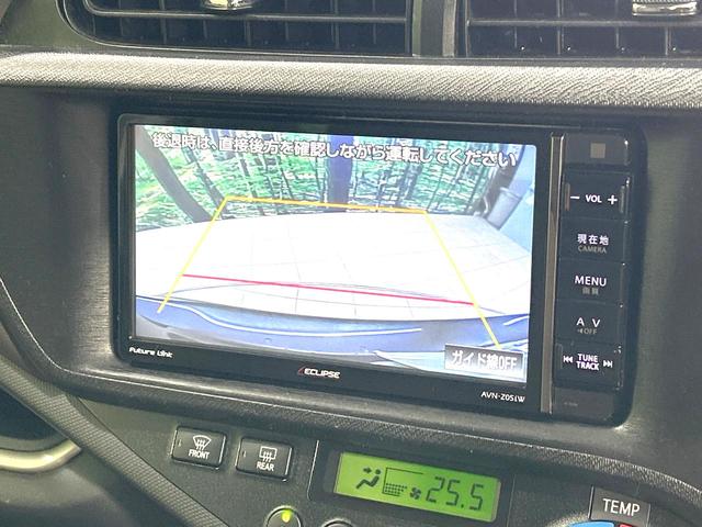 アクア G 禁煙車 SDナビ バックカメラ スマートキー ETC オートエアコン Bluetooth CD DVD再生 フルセグ 横滑り防止装置 プライバシーG 盗難防止装置 ステアリングスイッチ 電動格納ミラー(4枚目)