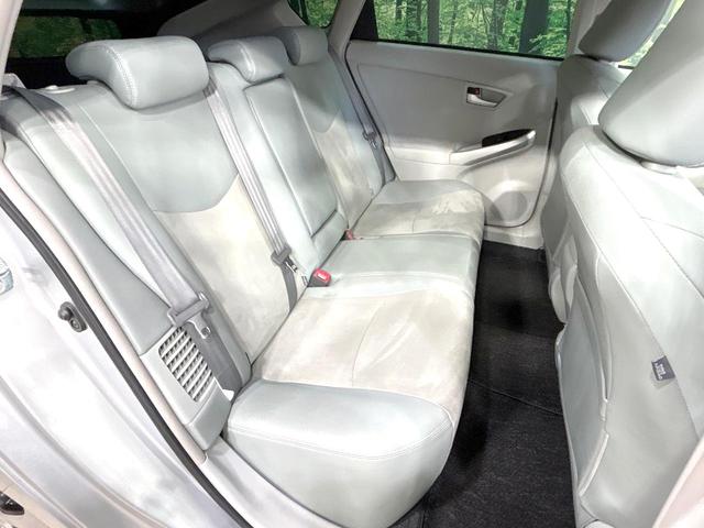 プリウス G 後期 純正ナビ バックカメラ パワーシート Bluetooth/CD/DVD再生 フルセグ ハーフレザーシート ドラレコ スマートキー HIDヘッド ETC クルコン オートエアコン オートライト(9枚目)