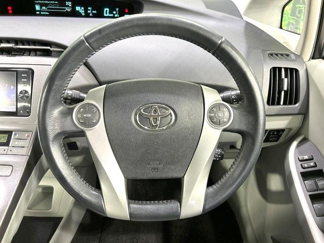 プリウス G 後期 純正ナビ バックカメラ パワーシート Bluetooth/CD/DVD再生 フルセグ ハーフレザーシート ドラレコ スマートキー HIDヘッド ETC クルコン オートエアコン オートライト(11枚目)