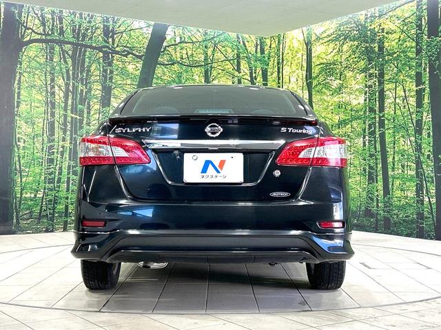 シルフィ Ｓ　ツーリング　禁煙車　ＳＤナビ　Ｂｌｕｅｔｏｏｔｈ　バックカメラ　ドラレコ　スマートキー　ＨＩＤヘッド　オートライト　デュアルエアコン　革巻きステアリング　ＣＤ　ＤＶＤ再生　フルセグ　横滑り防止装置　電動格納ミラー（15枚目）