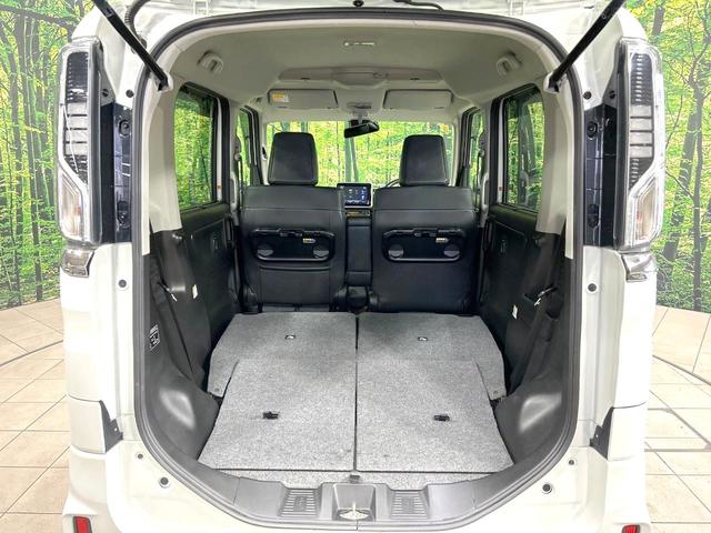 スペーシアカスタム ハイブリッドXSターボ 禁煙車 ターボ 両側電動ドア 純正8インチナビ バックカメラ Bluetooth CD/DVD/フルセグ 衝突軽減装置 シートヒーター ハーフレザーシート スマートキー LEDヘッド・フォグ クルコン(10枚目)