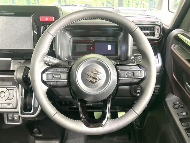 スペーシアカスタム ハイブリッドXS 届出済未使用車 両側電動ドア 衝突軽減装置 ハーフレザーシート コーナーセンサー スマートキー LEDヘッド 純正15インチAW オートハイビーム 車線逸脱警報 オートライト オートエアコン HUD(11枚目)