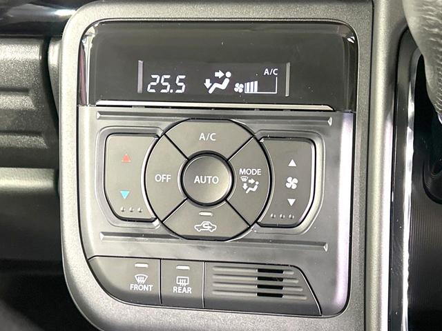 スペーシアカスタム ハイブリッドXS 届出済未使用車 両側電動ドア 衝突軽減装置 ハーフレザーシート コーナーセンサー スマートキー LEDヘッド 純正15インチAW オートハイビーム 車線逸脱警報 オートライト オートエアコン HUD(25枚目)