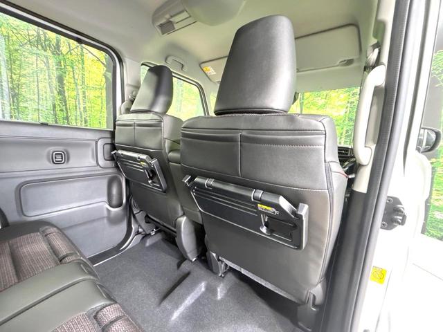 スペーシアカスタム ハイブリッドXS 届出済未使用車 両側電動ドア 衝突軽減装置 ハーフレザーシート コーナーセンサー スマートキー LEDヘッド 純正15インチAW オートハイビーム 車線逸脱警報 オートライト オートエアコン HUD(35枚目)