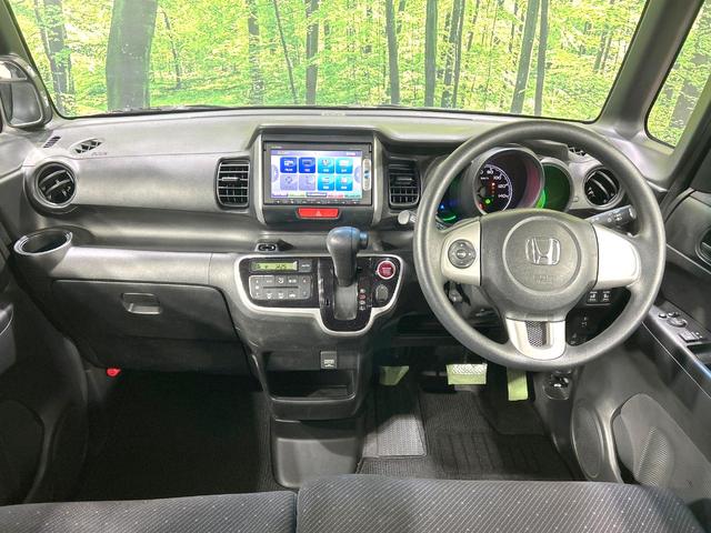 N-BOX G SSパッケージ 純正ナビ バックカメラ 両側電動スライドドア 衝突軽減装置 Bluetooth再生 スマートキー オートエアコン プライバシーガラス 電動格納ミラー アイドリングストップ ヘッドライトレベライザー(2枚目)