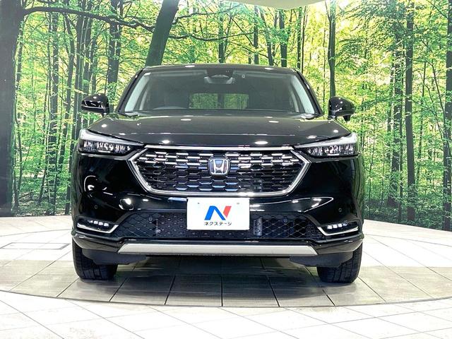 ヴェゼル e:HEV Z 禁煙車 純正9型ナビ バックカメラ 寒冷地仕様 衝突被害軽減装置 電動リアゲート ドラレコ コーナーセンサー スマートキー LEDヘッド ETC2.0 オートマチックハイビーム 車線逸脱警報 フルセグ(14枚目)
