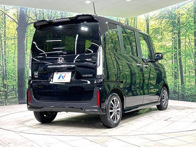Ｎ－ＢＯＸカスタム ベースグレード　純正８型ナビ　ＨＤＭＩ　両側電動ドア　バックカメラ　ホンダセンシング　禁煙車　ドラレコ　コーナーセンサー　ＬＥＤヘッド　ＥＴＣ　純正１４インチＡＷ　オートハイビーム　車線逸脱警報　オートライト（17枚目）