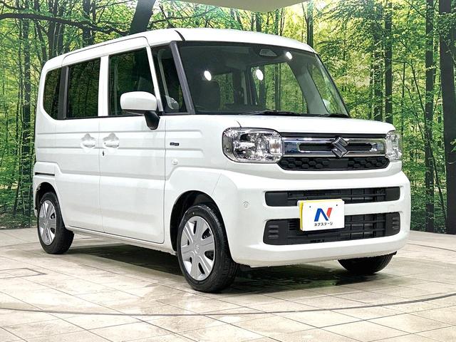 スペーシア ハイブリッドＧ　届出済未使用車　衝突被害軽減システム　コーナーセンサー　スマートキー　ＬＥＤヘッド　オートハイビーム　オートライト　オートエアコン　プライバシーガラス　電動格納ミラー　ステアリングスイッチ（16枚目）